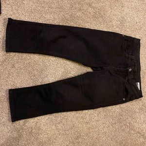 Rose Royce stretchy black capris